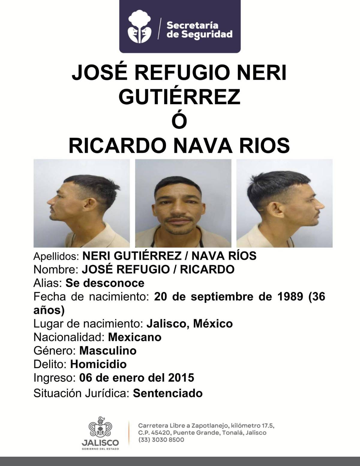 $!Ellos son los 23 reos que se fugaron del penal de Puerto Vallarta; cuatro han sido capturados