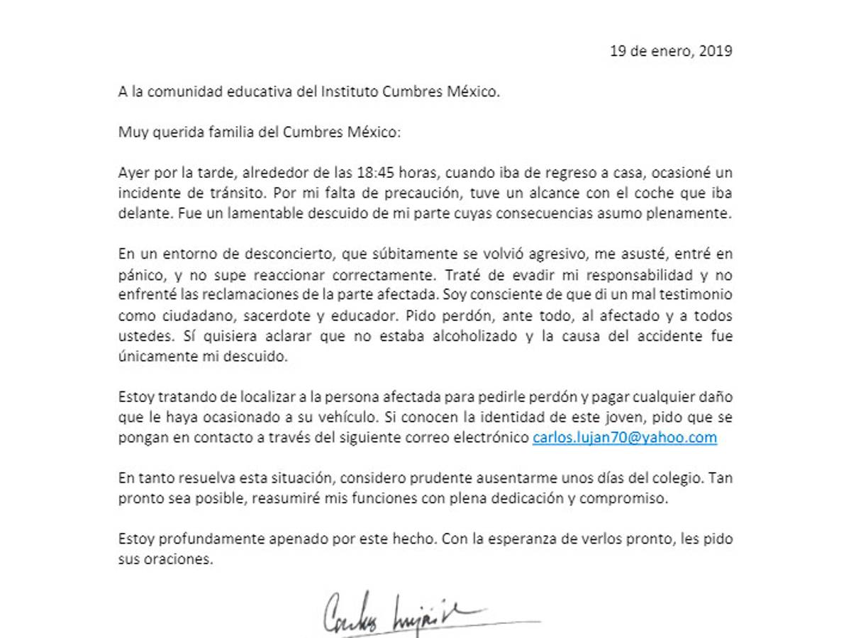 $!Sacerdote del Cumbres huye luego de chocar en aparente estado de ebriedad en la CDMX... ya se disculpó (video)