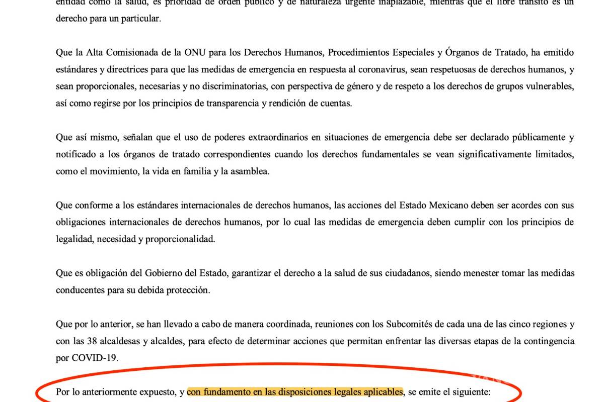 $!Proteger la salud o las libertades, el falso dilema planteado por el Gobierno de Coahuila