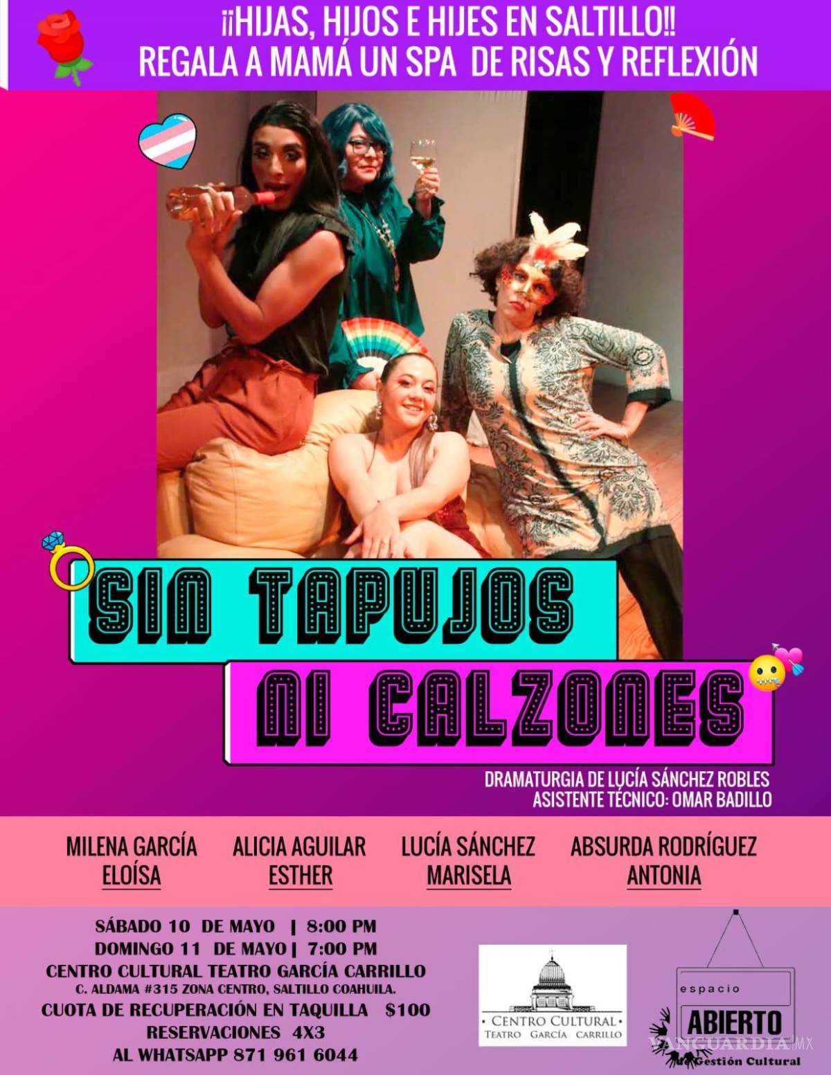 $!¿Qué hacer en Saltillo? Concierto de María José, clausura de la FILC 2025, teatro local y más