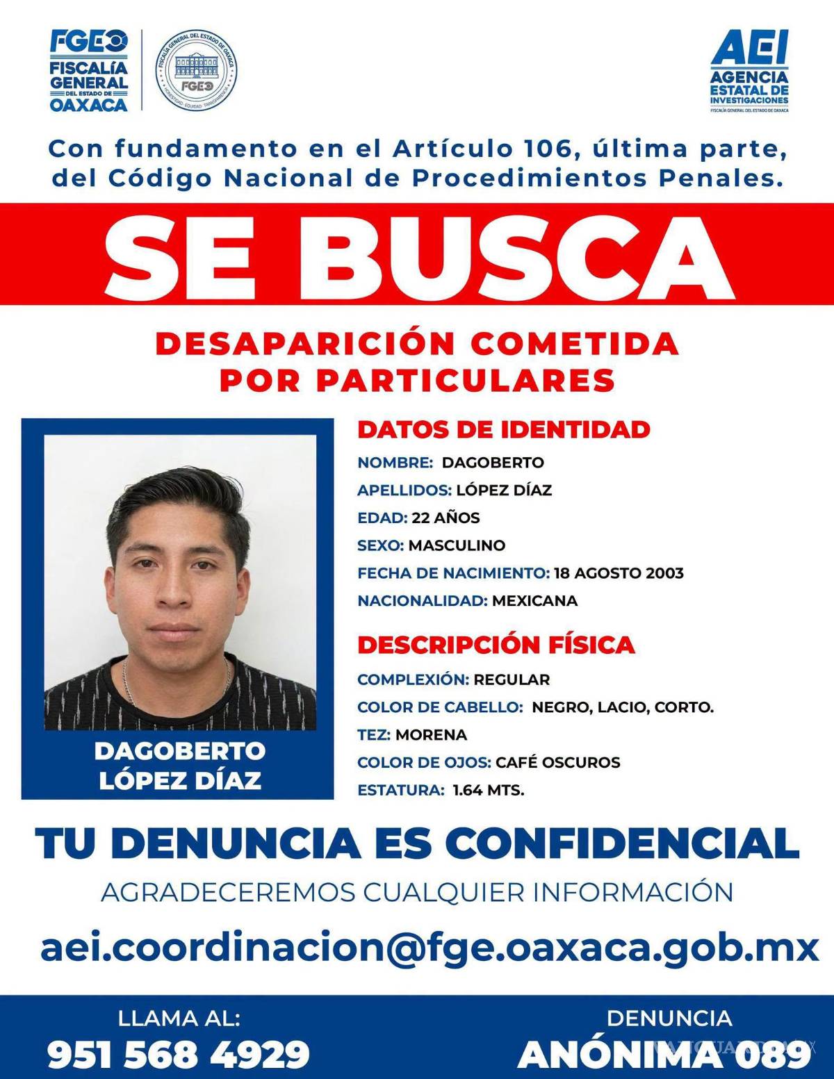 $!FGEO busca a expresidente de San Martín Itunyoso y dos familiares por desaparición de Roxana López
