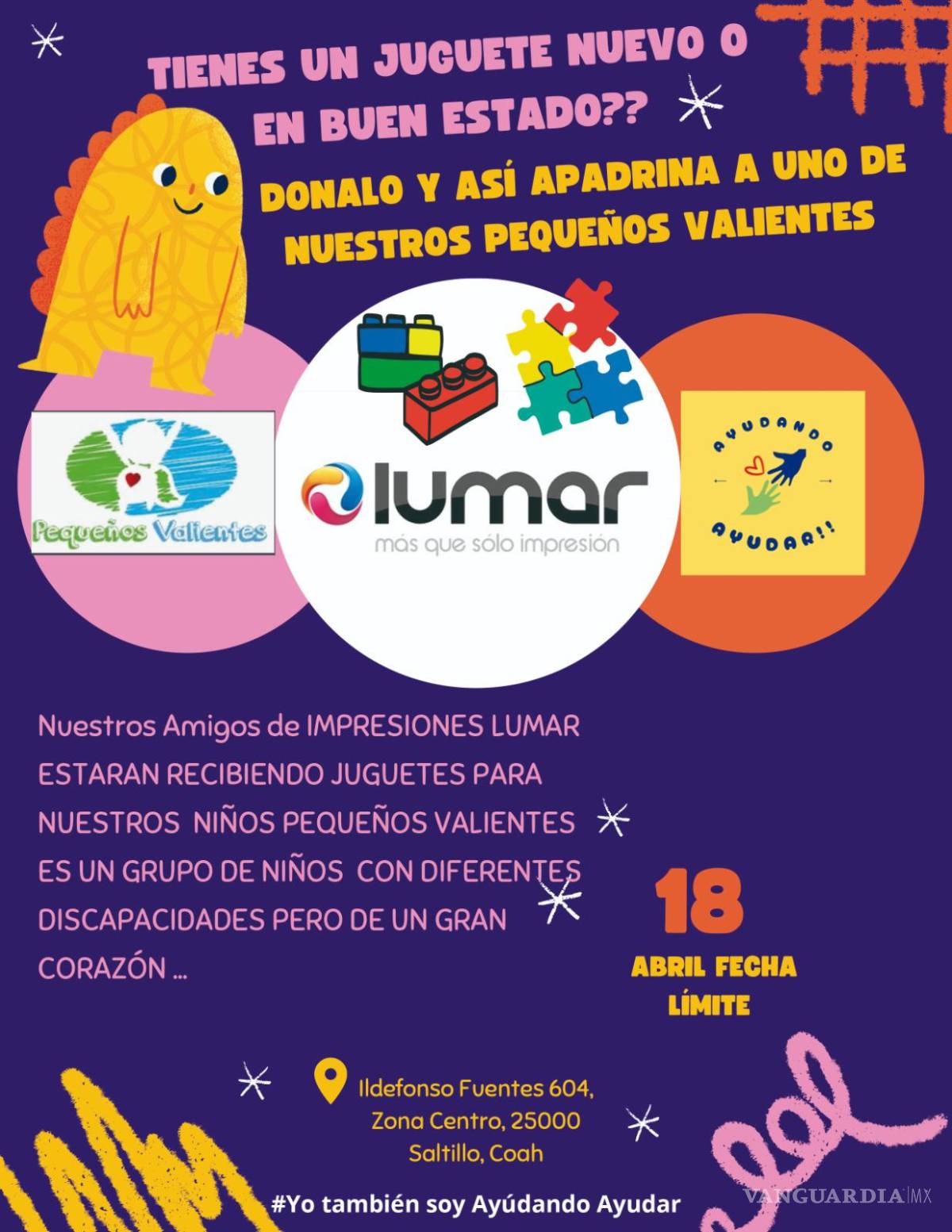 $!La iniciativa cuenta con el respaldo de negocios locales y donadores espontáneos.