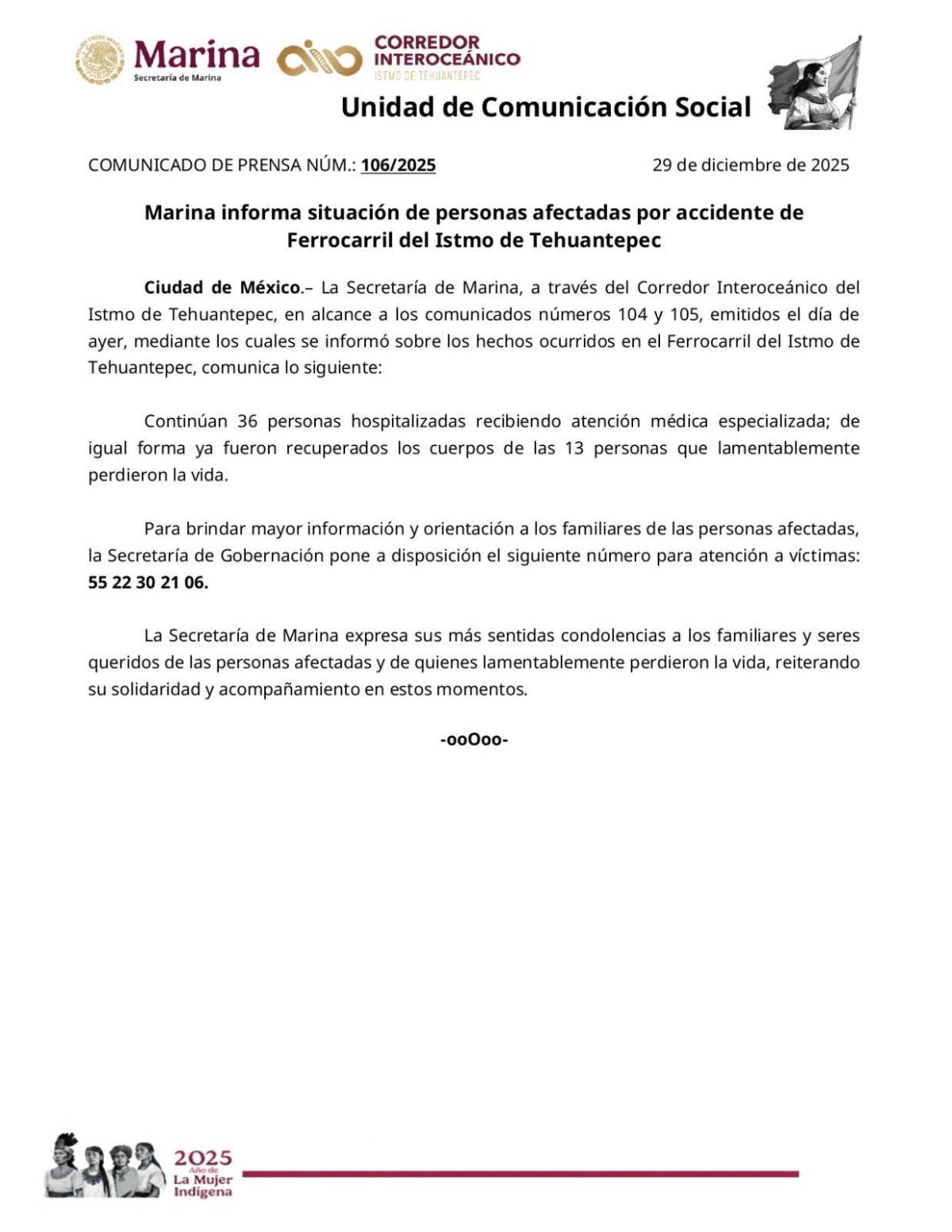 $!Ronald Johnson, embajador de EU en México, lamenta accidente del Tren Interoceánico