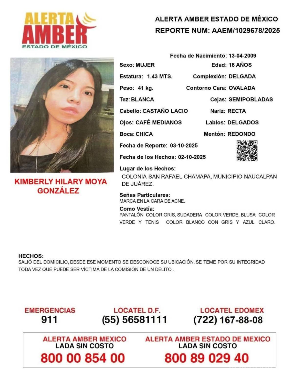 $!Madre de Kimberly Moya rechaza que nuevos videos sobre la desaparición de su hija sean reales