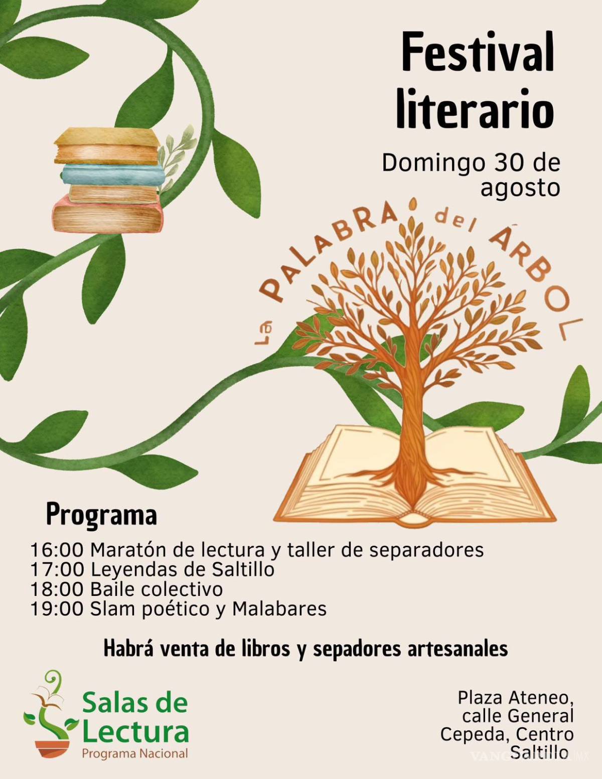 $!El festival retoma el espíritu de la FILC 2026, donde se plantó el árbol comunitario que hoy sirve como punto de encuentro cultural.