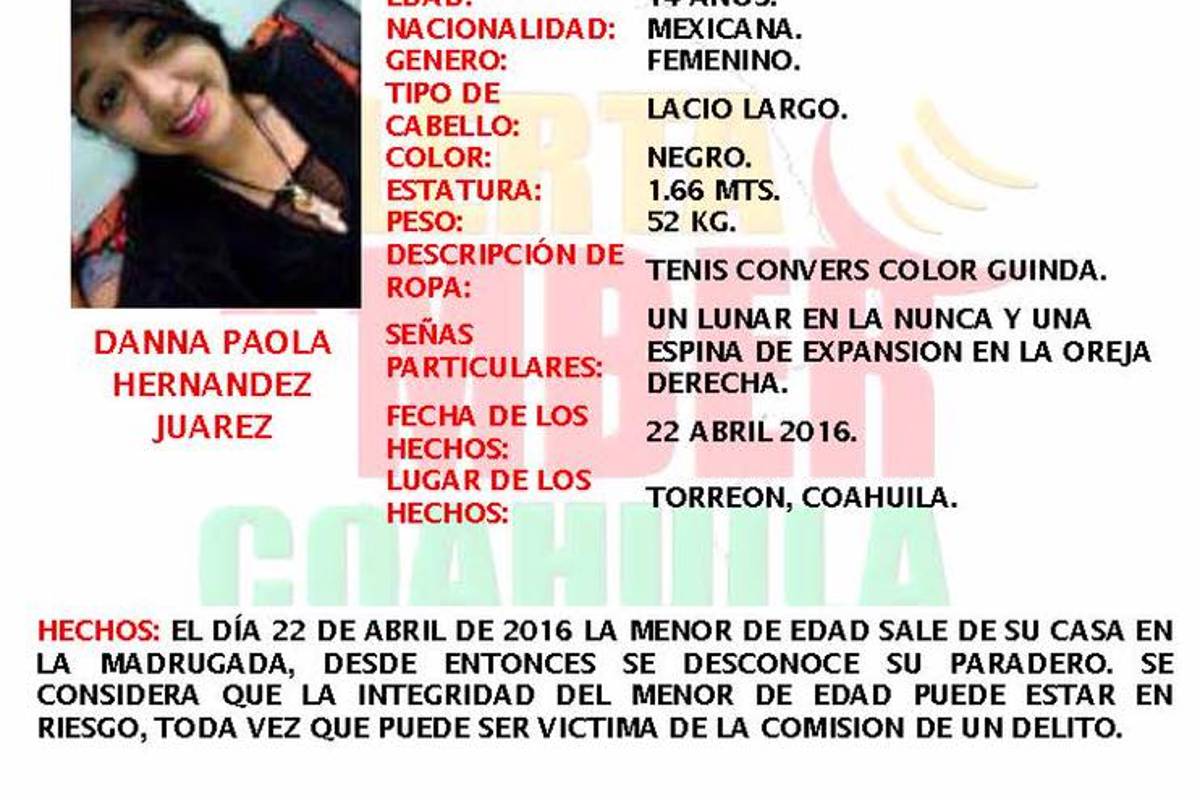 Reportan la desaparición de joven en Torreón