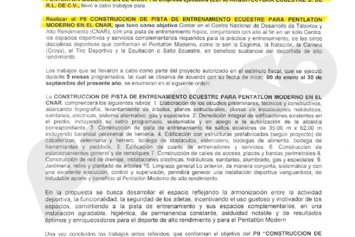 $!La pista fantasma: Banorte y la Conade, bajo la dirección de Ana Guevara, estafan al SAT con proyecto inexistente