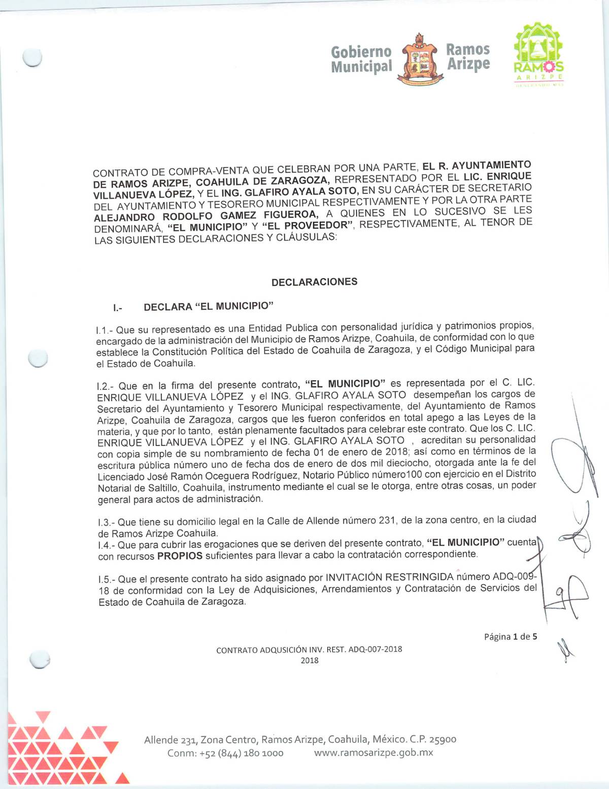 $!Compra millonaria de Ramos Arizpe en útiles escolares fue a Gestor Social del PRI y una empresa ‘todóloga’