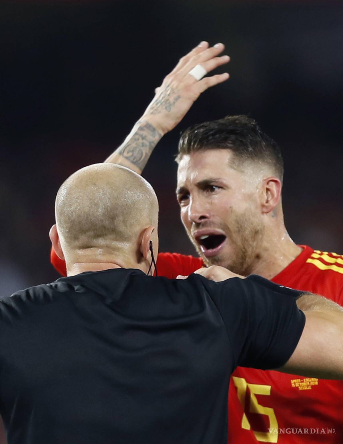 $!España juega uno de sus peores partidos ante Inglaterra