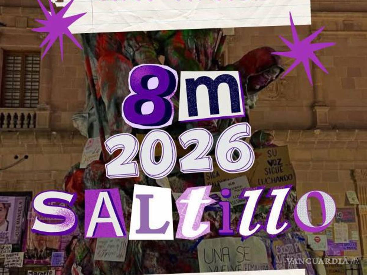 $!A través de redes sociales, colectivas feministas difundieron la convocatoria para la marcha del 8 de marzo de 2026 en Saltillo.