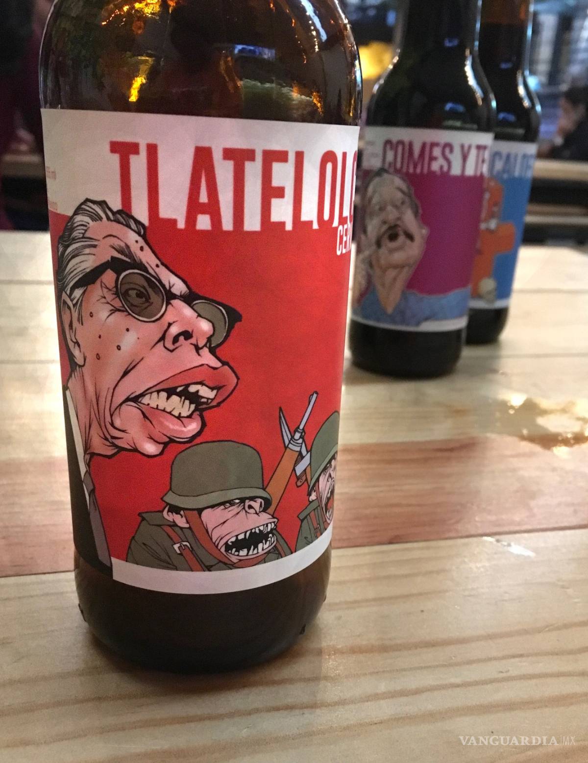 $!Cervecería mexicana se burla de ex presidentes mexicanos y de Donald Trump