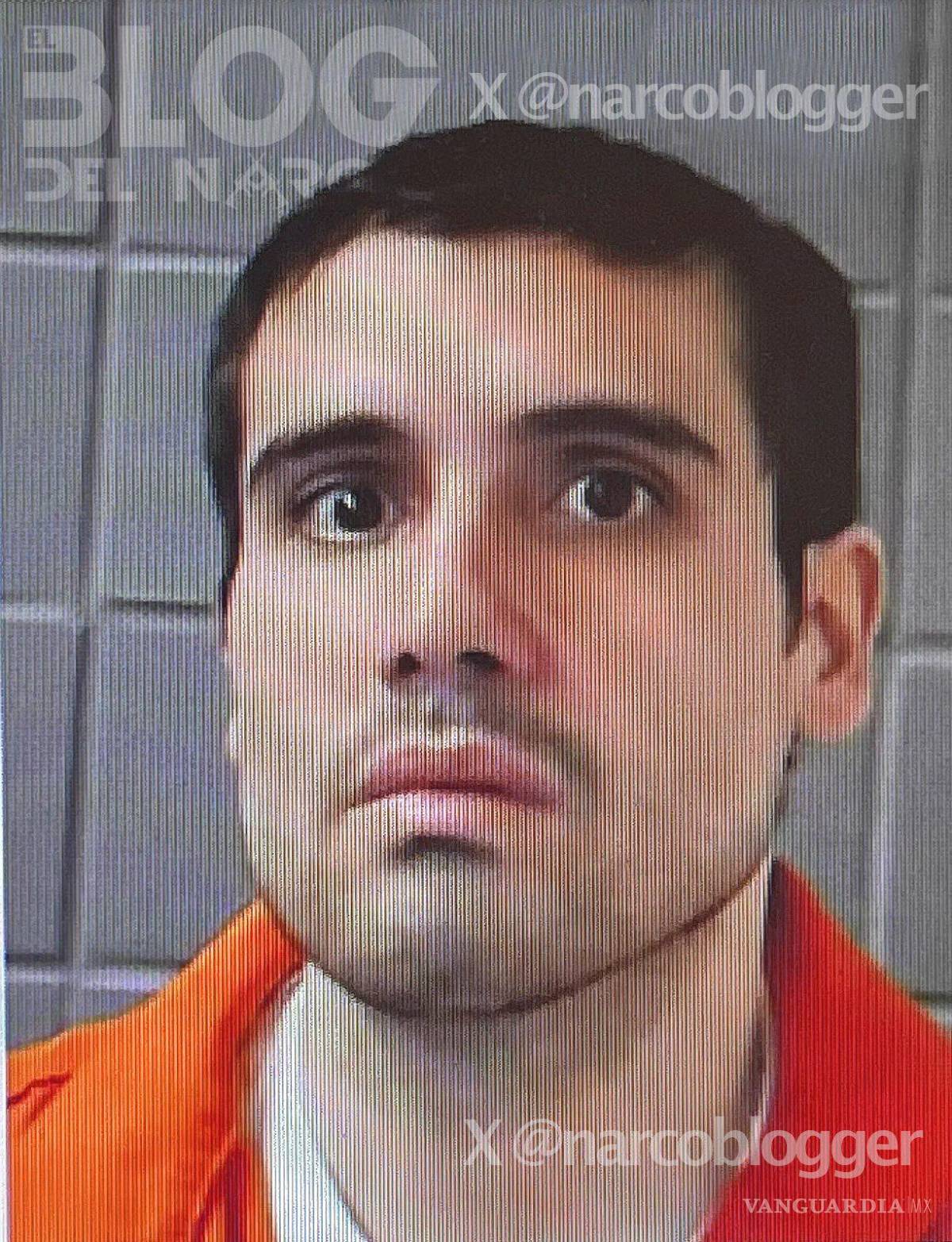 $!Esta es la fotografía que compartieron de Ovidio como prisionero en Estados Unidos | Foto: Especial