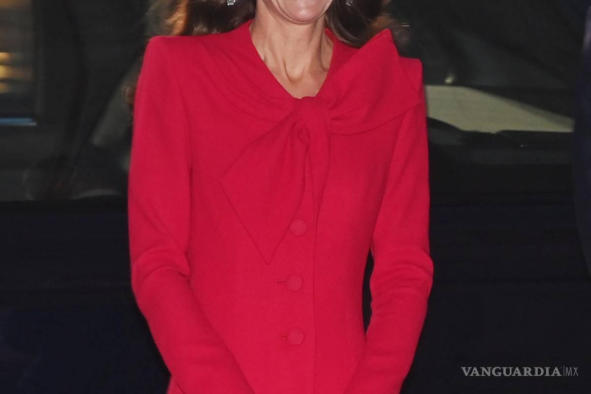 $!La Duquesa de Cambridge en Londres en diciembre de 2021.