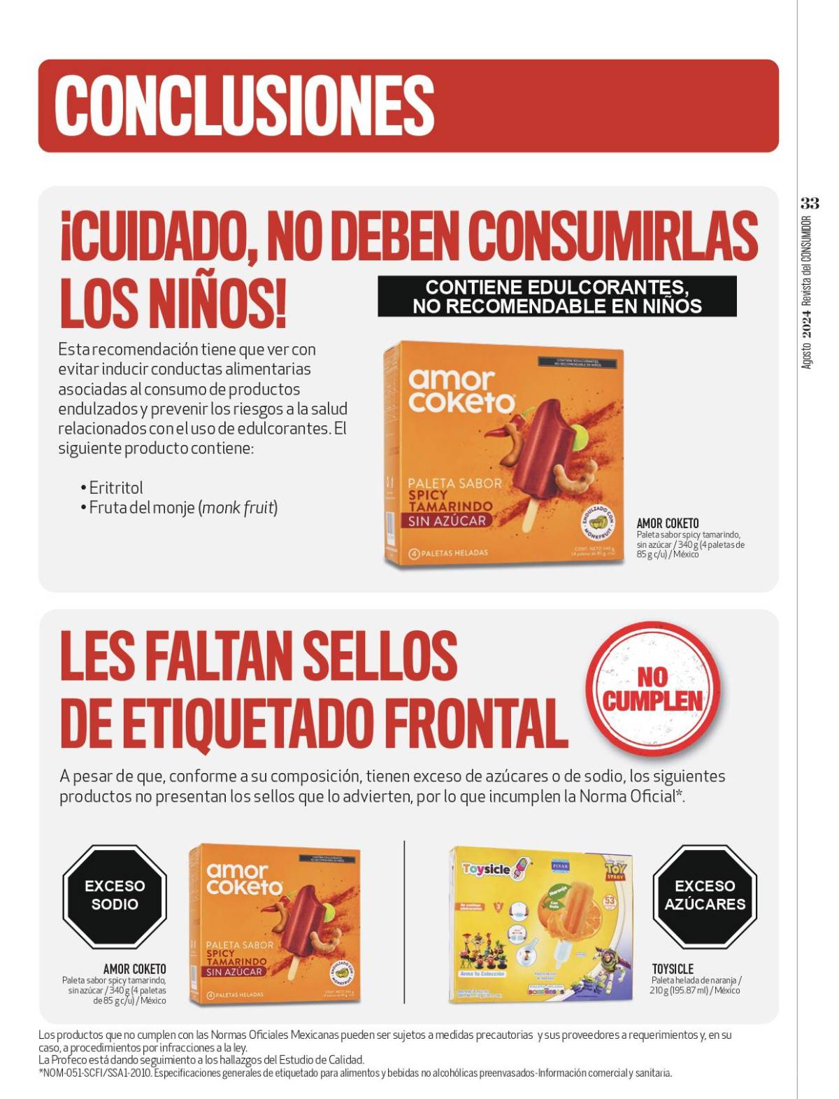 $!Este es el helado de Holanda que NO deben de consumir los niños, advierte Profeco