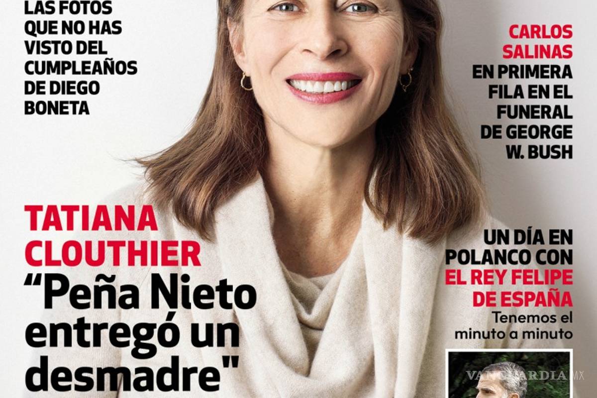 Tatiana Clouthier en portada de revista; critica administración de Peña Nieto