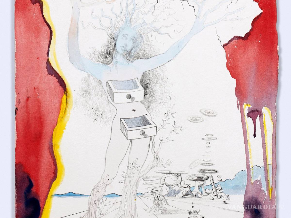 $!Surrealistas invitaciones navideñas de Salvador Dalí salen a subasta