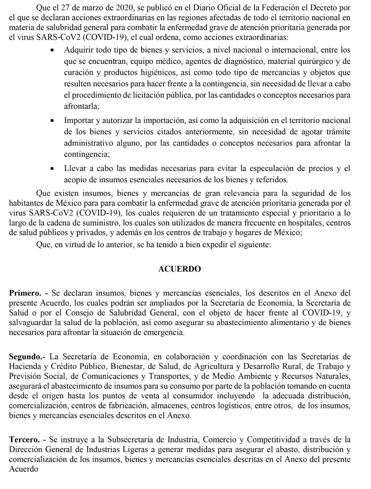$!Gobierno Federal declara emergencia sanitaria tras reunión del Consejo de Salubridad por COVID-19
