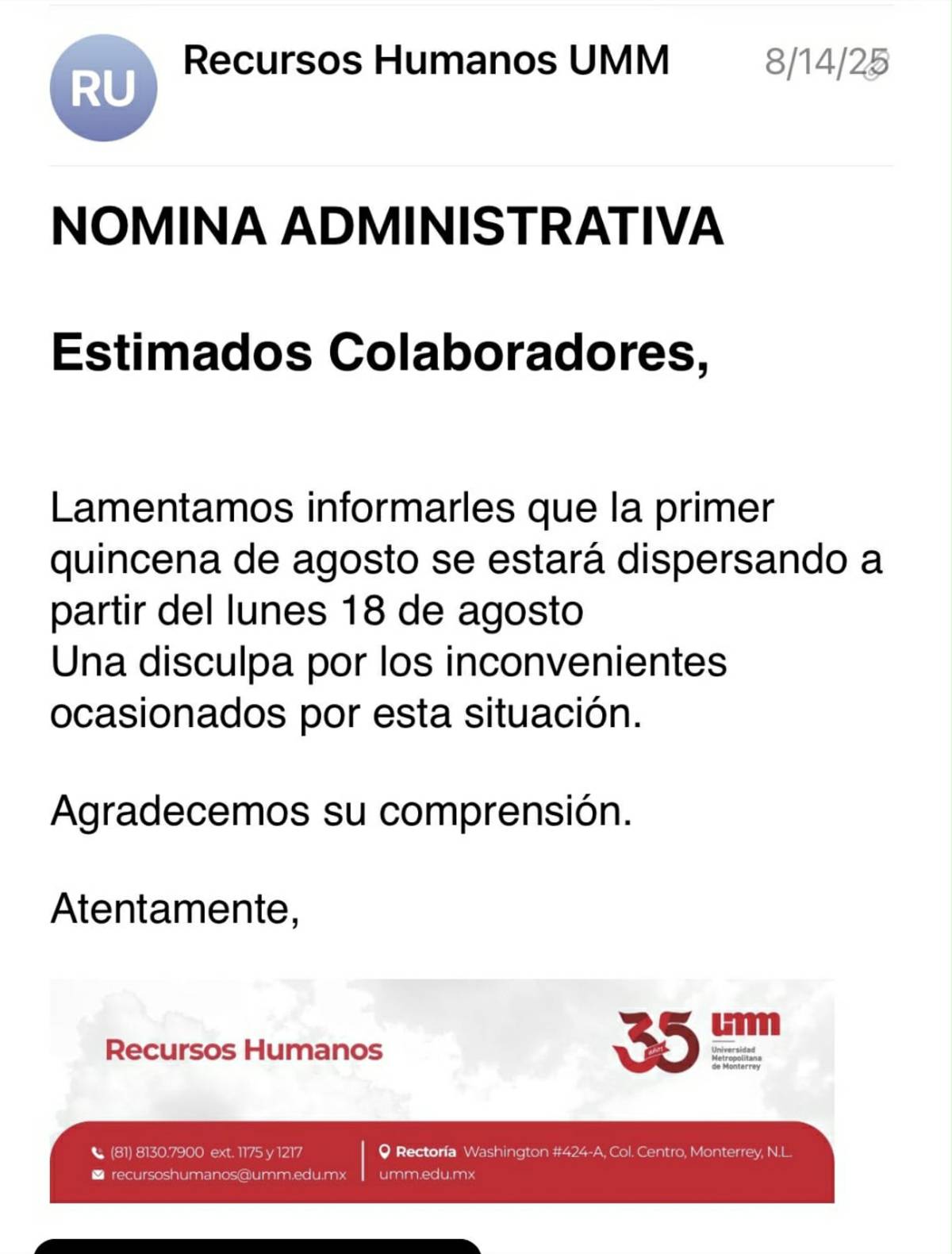 $!La UMM sufre el paro cardiorrespiratorio de la obsesión de negocio en bancarrota. Alfonso Romo, el ilustre heredero, no encuentra cuadratura al círculo.