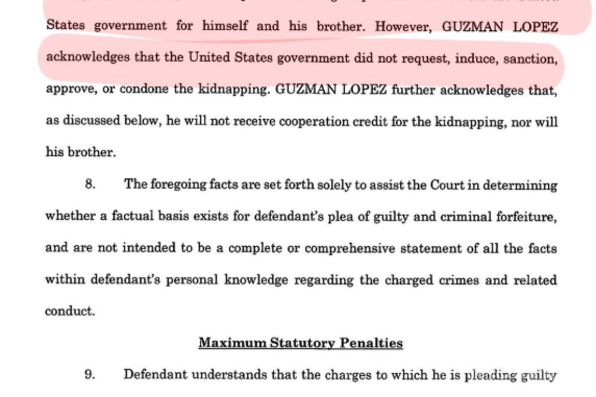 $!Joaquín Guzmán López admite secuestrar a ‘El Mayo’ Zambada... Así fue el plagio del narcotraficante