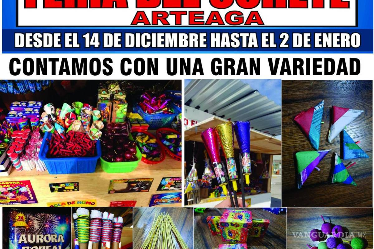 Se instalará Feria del Cohete en Arteaga el 14 de diciembre: tendrá nueva sede