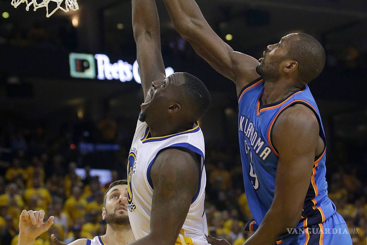 Warriors de Golden State pierden en casa ante Thunder de Oklahoma City