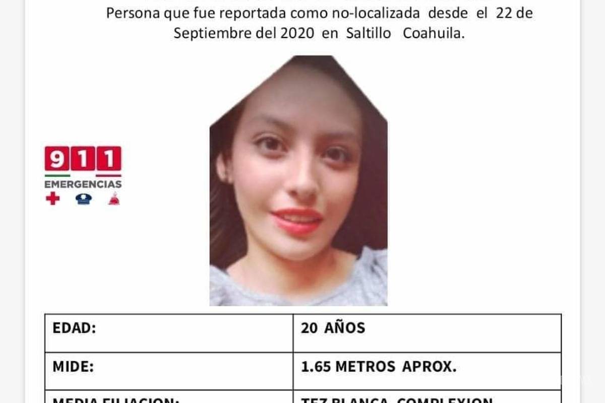 $!Aún sin rastro de Alondra Elizabeth, joven desaparecida en Saltillo