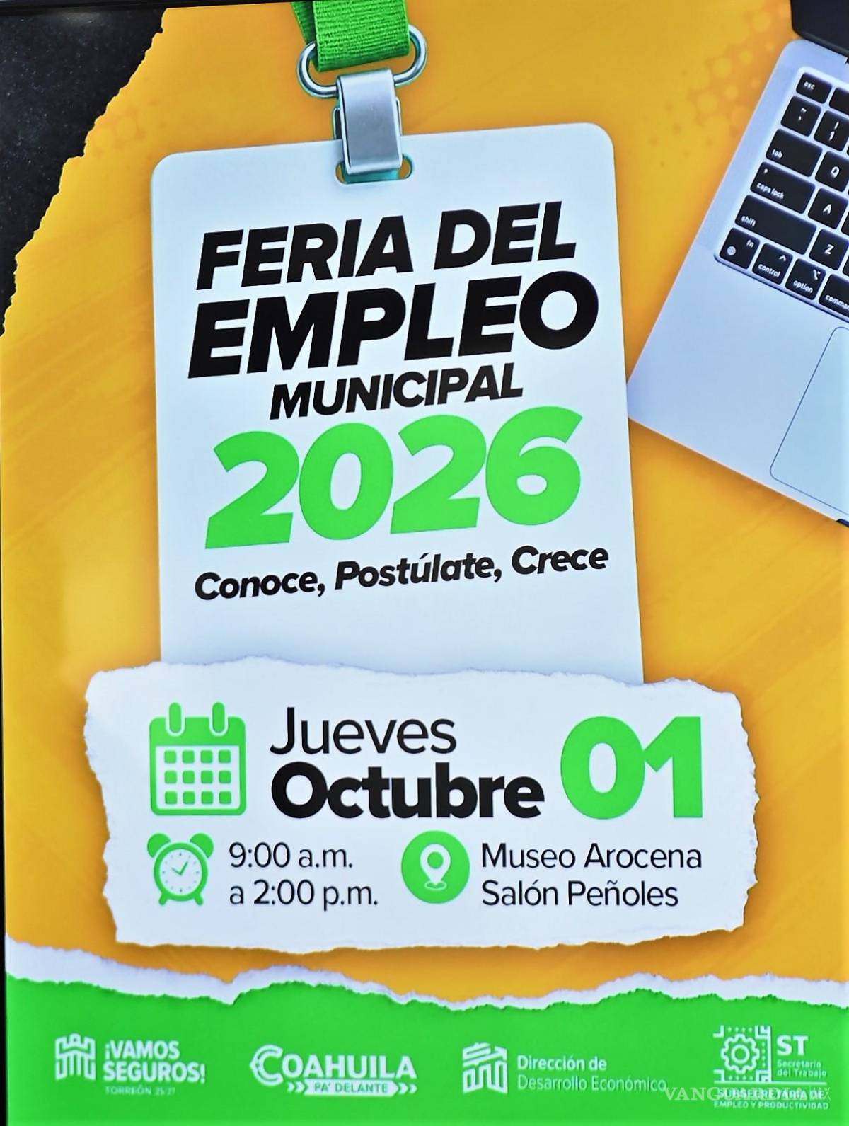 $!Ofertarán más de 500 plazas laborales en la Feria del Empleo en Torreón