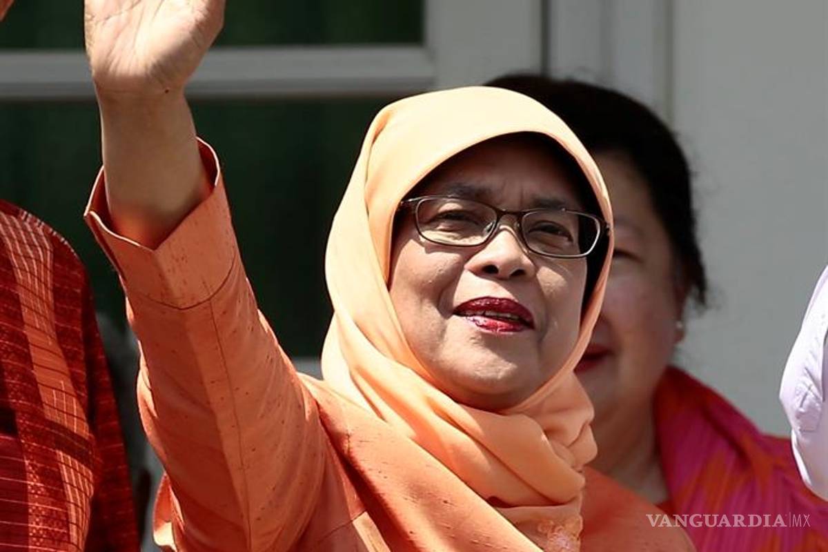 $!Halimah Yacob se convierte en la primera presidenta de Singapur