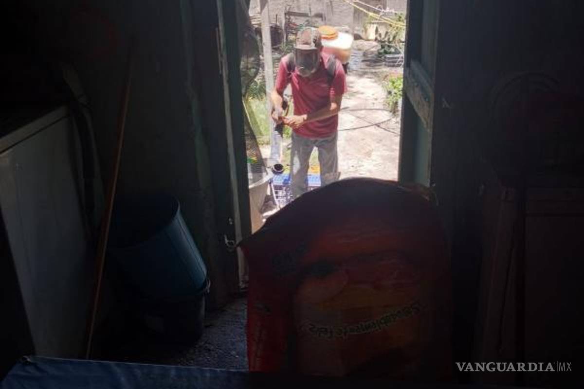 $!Ecología de Ramos Arizpe refuerza la fumigación en ejidos y colonias para eliminar garrapatas y proteger la salud pública.