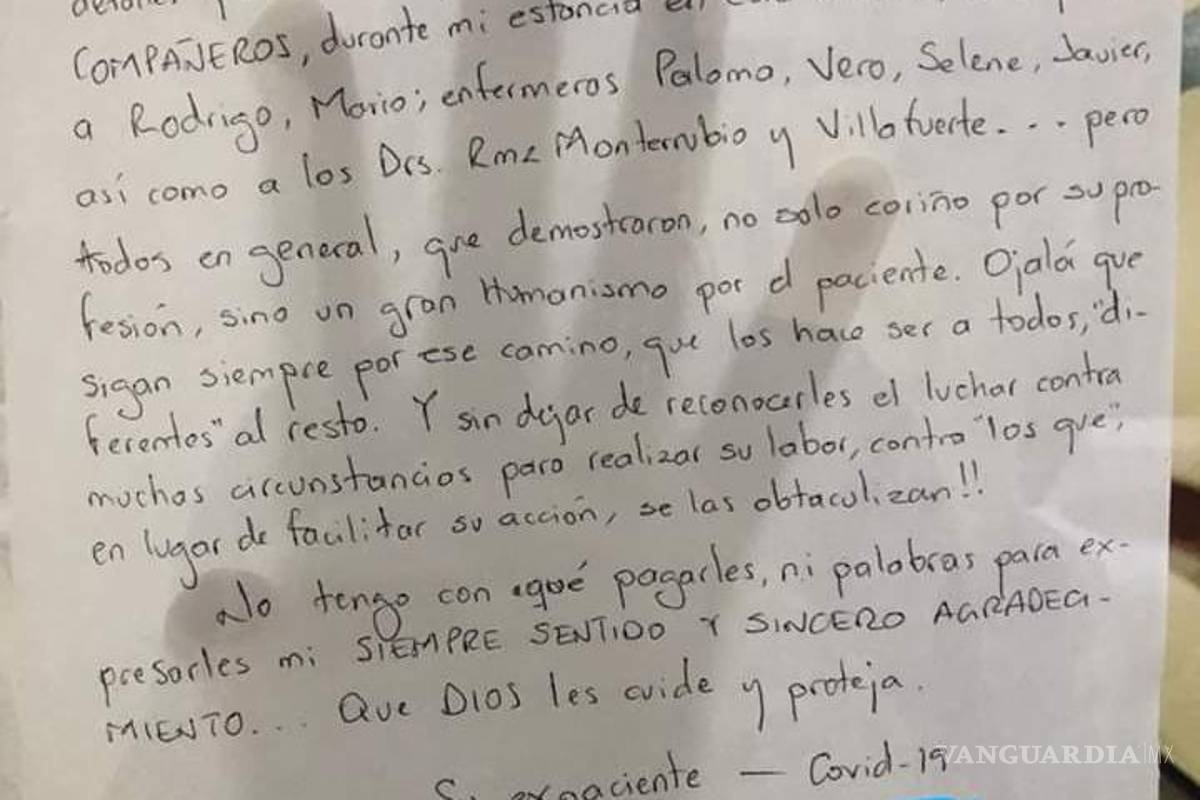 No tengo con qué pagarles: médico recuperado de COVID-19 en IMSS