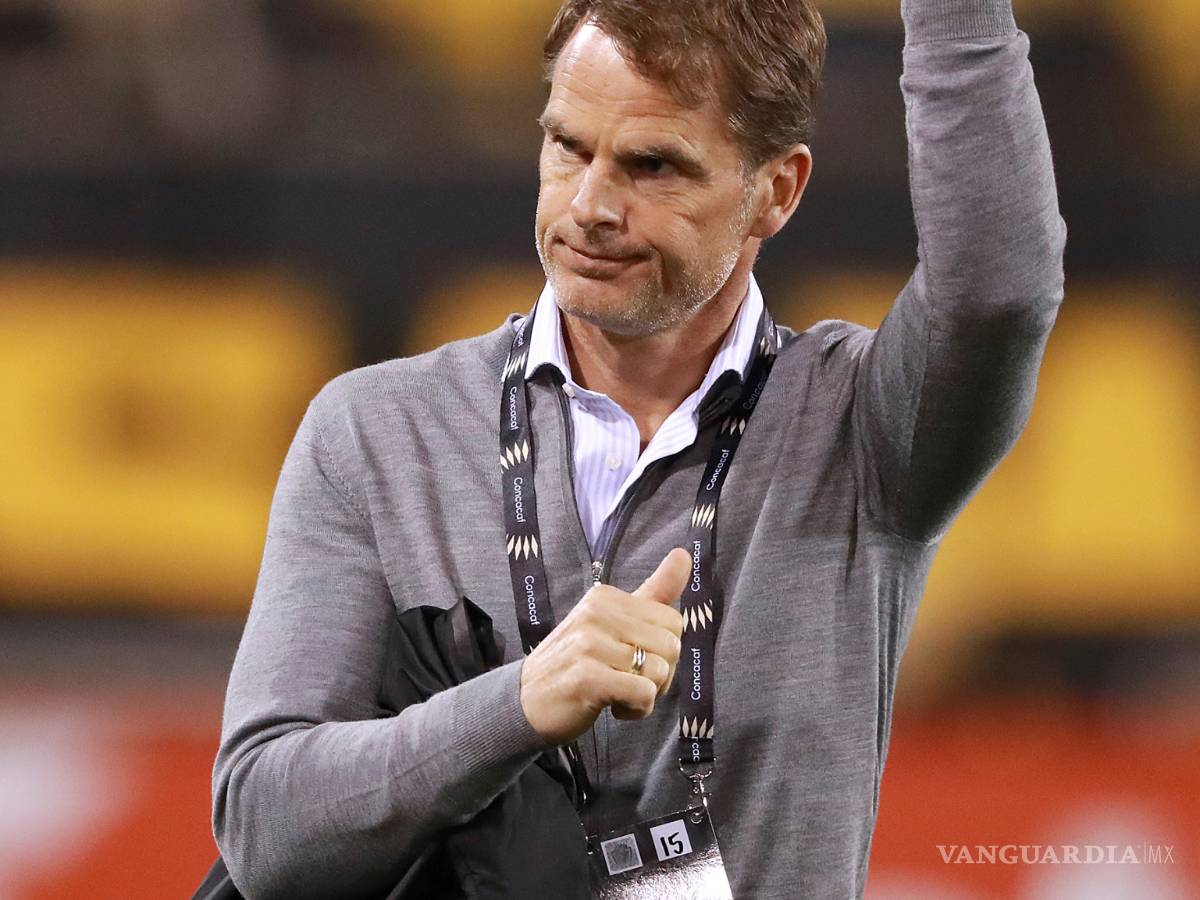 $!Para Frank de Boer el fútbol mexicano tiene más historia que el estadounidense