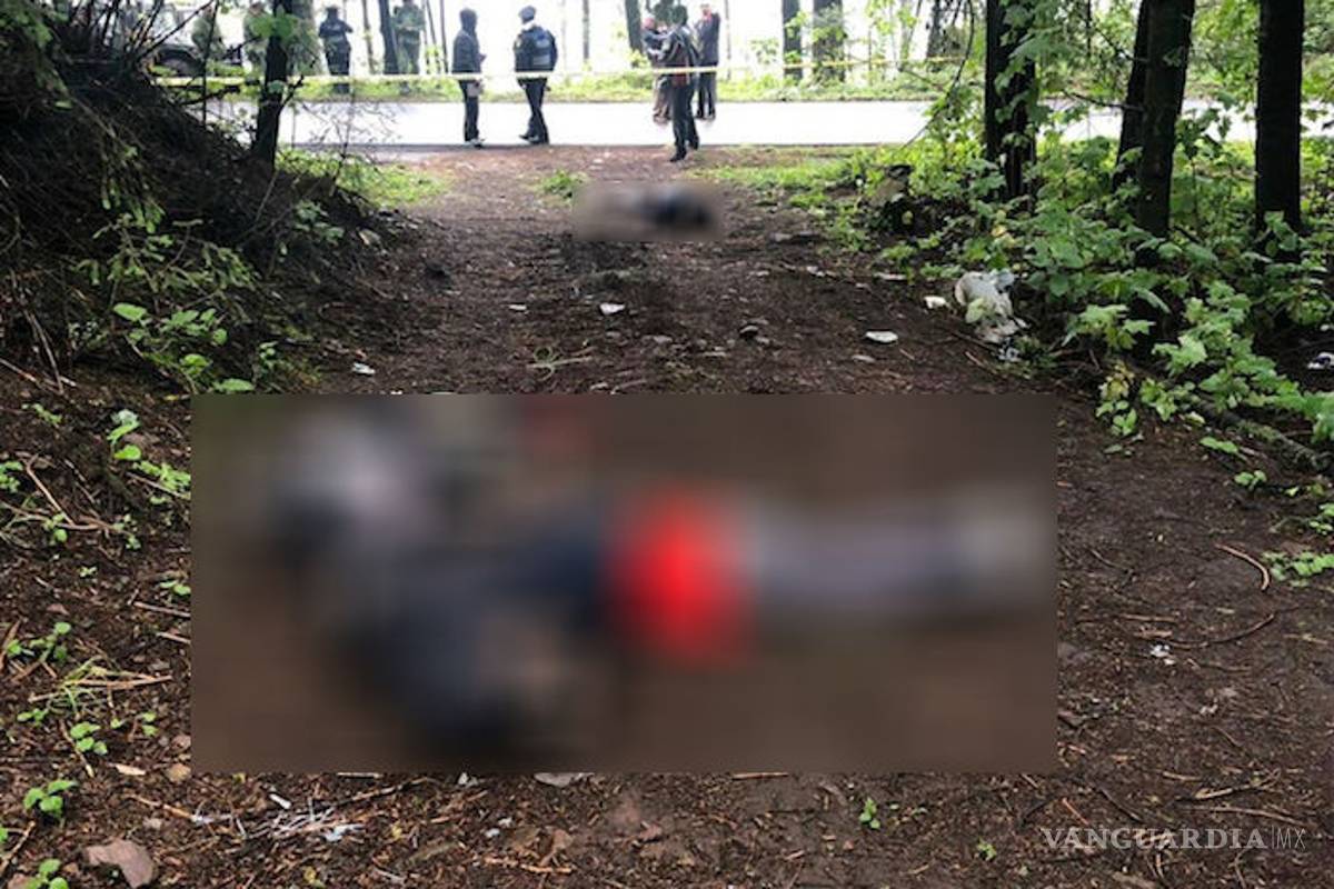 $!Identifican cuerpos de hombres asesinados en el Ajusco; estarían relacionados con venta de droga