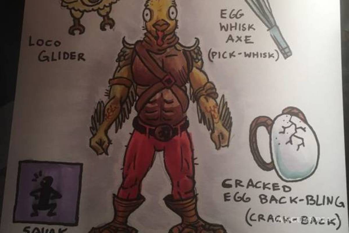 $!Niño de ocho años crea skin de Fortnite y la incluyen en el juego