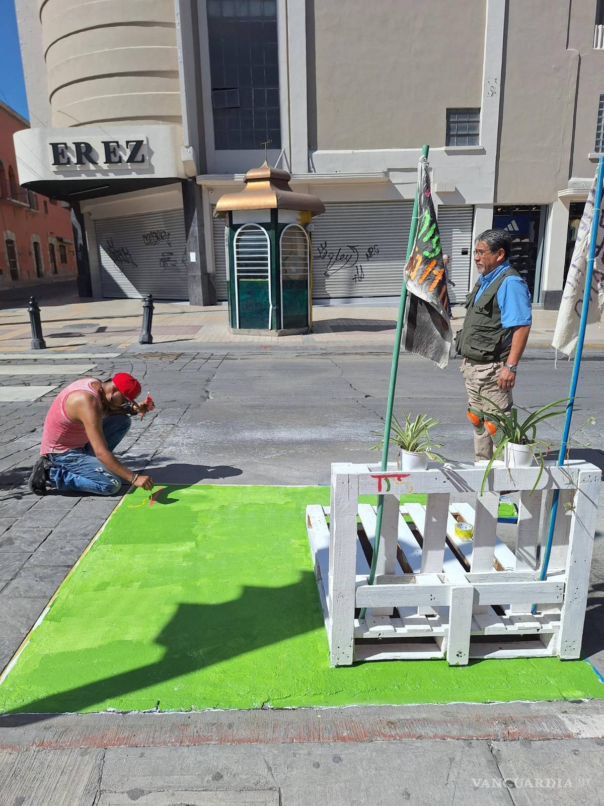 $!La intervención busca promover la movilidad activa y la seguridad de quienes usan la bicicleta en Saltillo.
