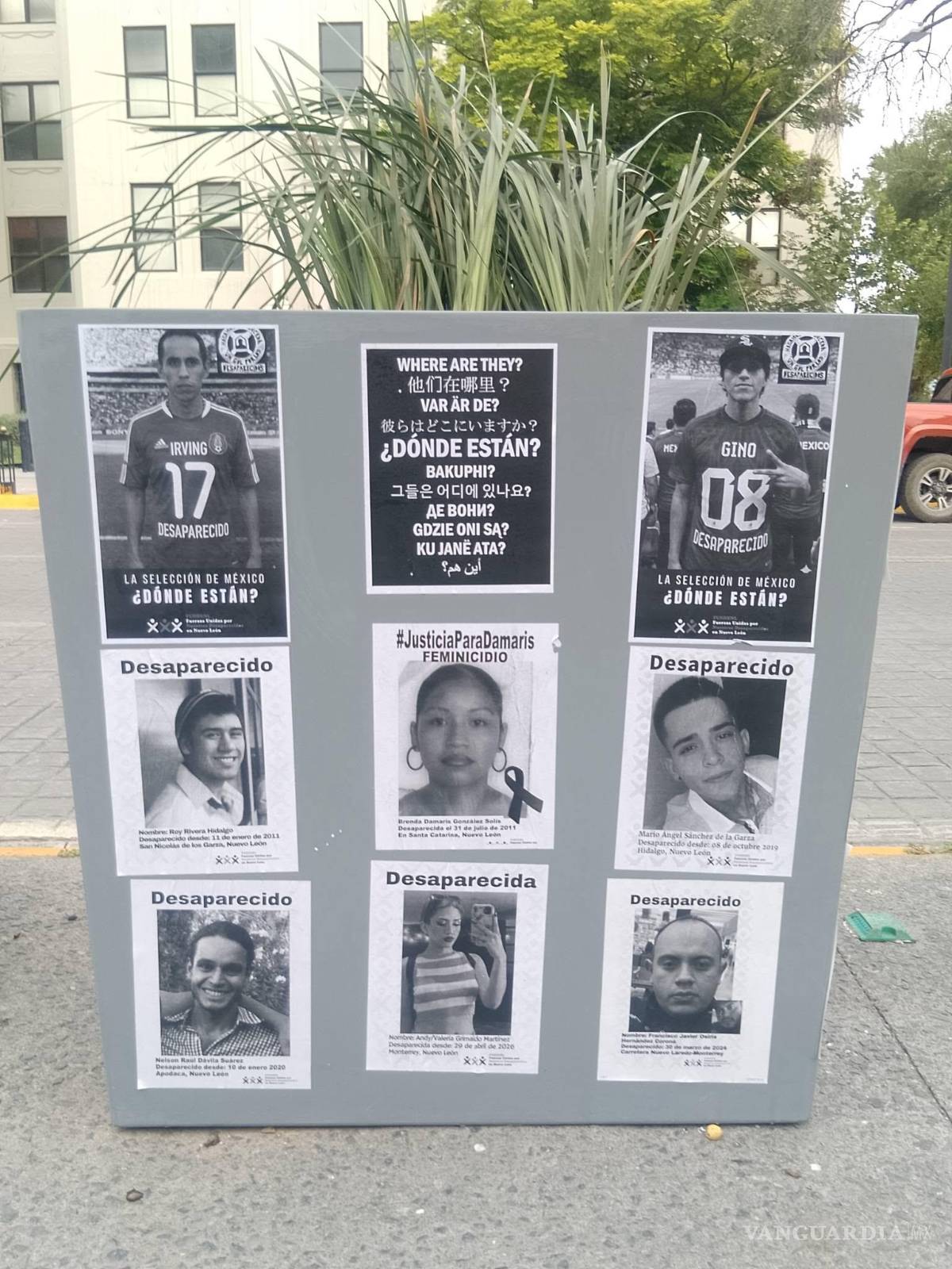 $!Denuncian que Samuel García busca tapar crisis de desapariciones con maceteros