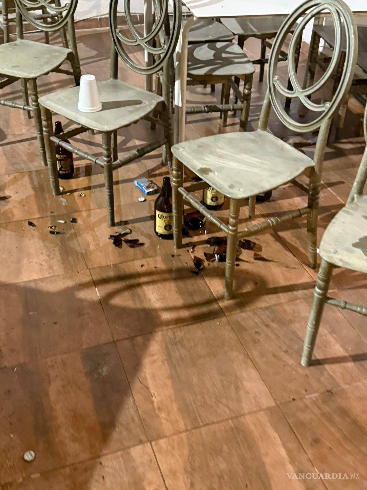 $!El lugar no contaba con licencia de funcionamiento ni permiso para la venta o consumo de alcohol.