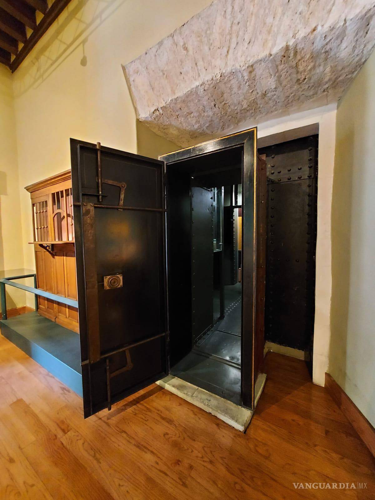 $!Actualmente, el edificio alberga un museo que explica la historia del Banco Purcell.