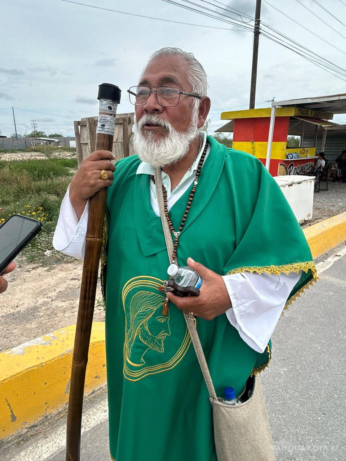 $!Arturo considera que cada paso hacia la capilla es una forma de agradecer por su vida, su familia y las oportunidades.