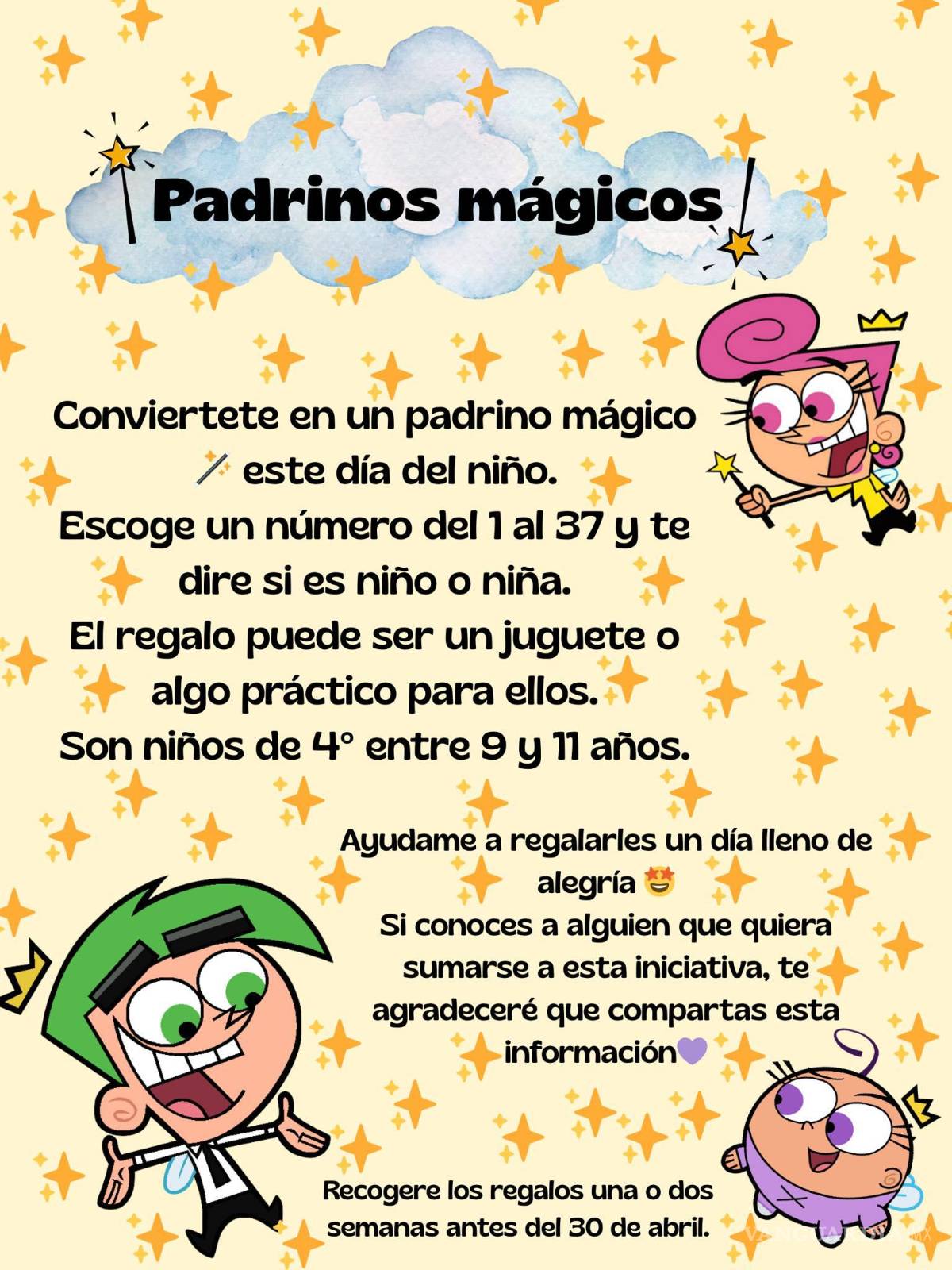 $!A través de redes sociales, la docente ha conseguido padrinos para algunos niños, pero aún busca apoyo para completar la lista antes del Día del Niño