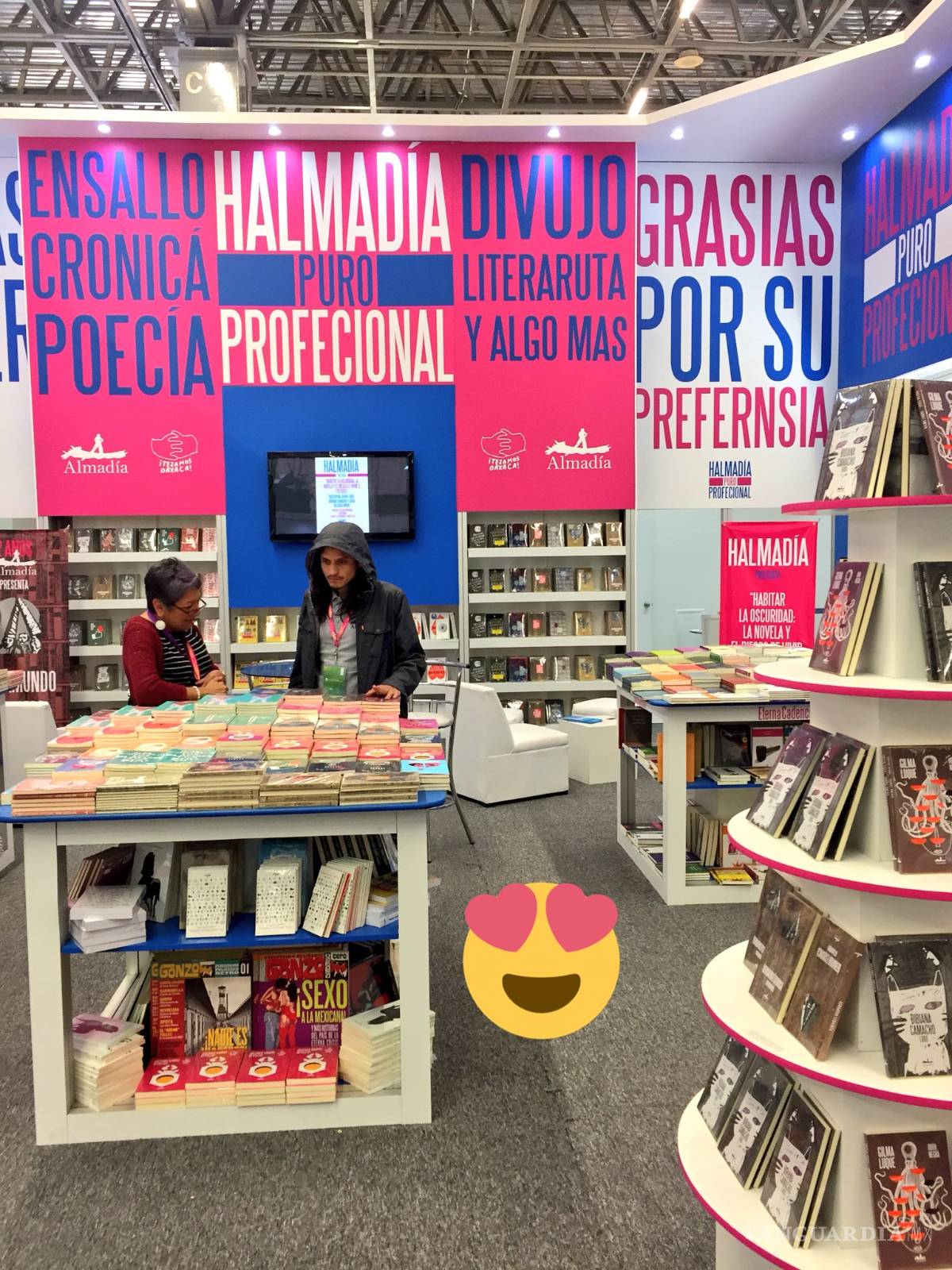 $!"Halmadía", el stand de las "incorrecciones" en la FIL de Guadalajara