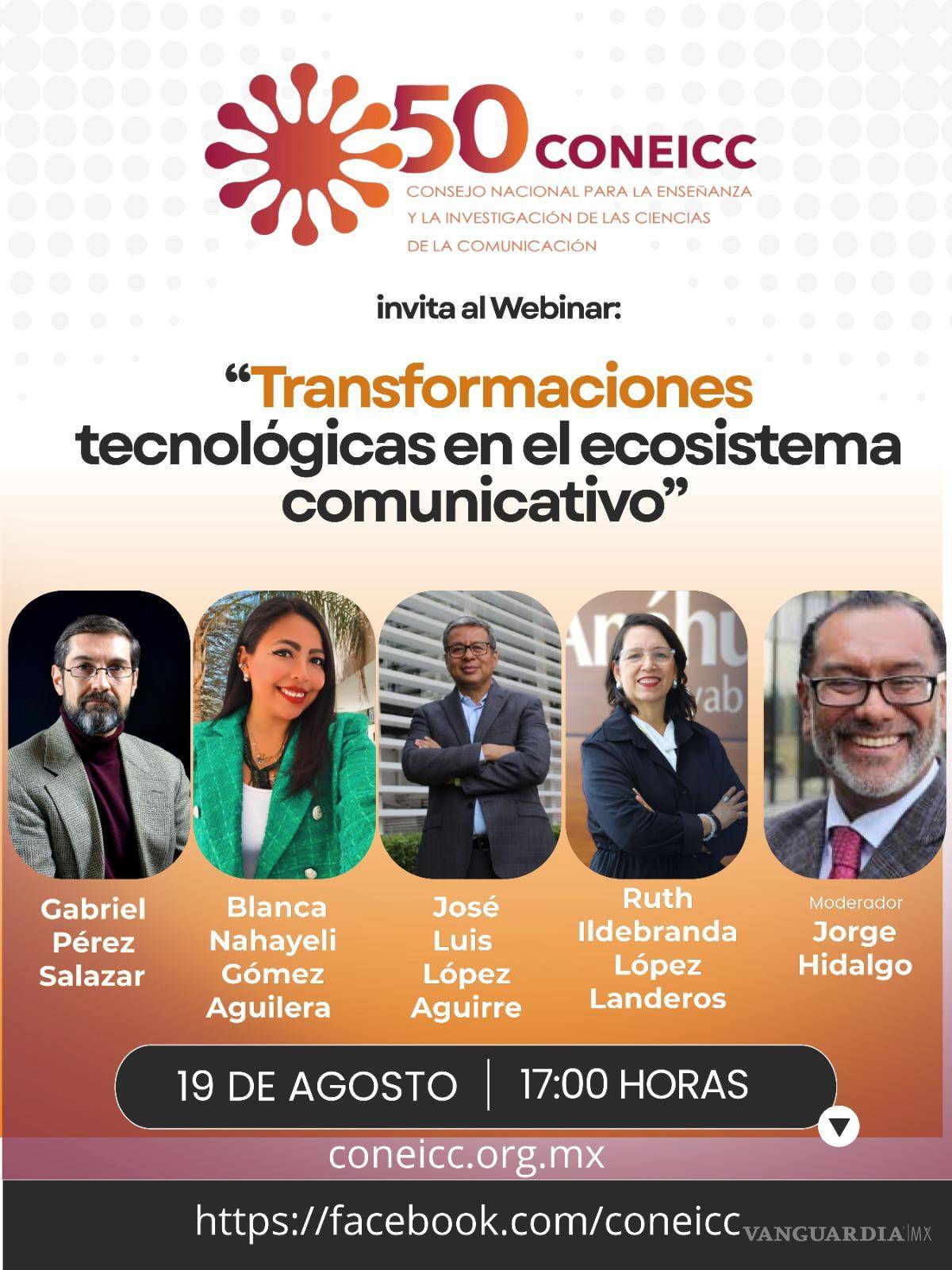 $!Transformaciones de lo comunicativo en los nuevos entornos digitales CONEICC