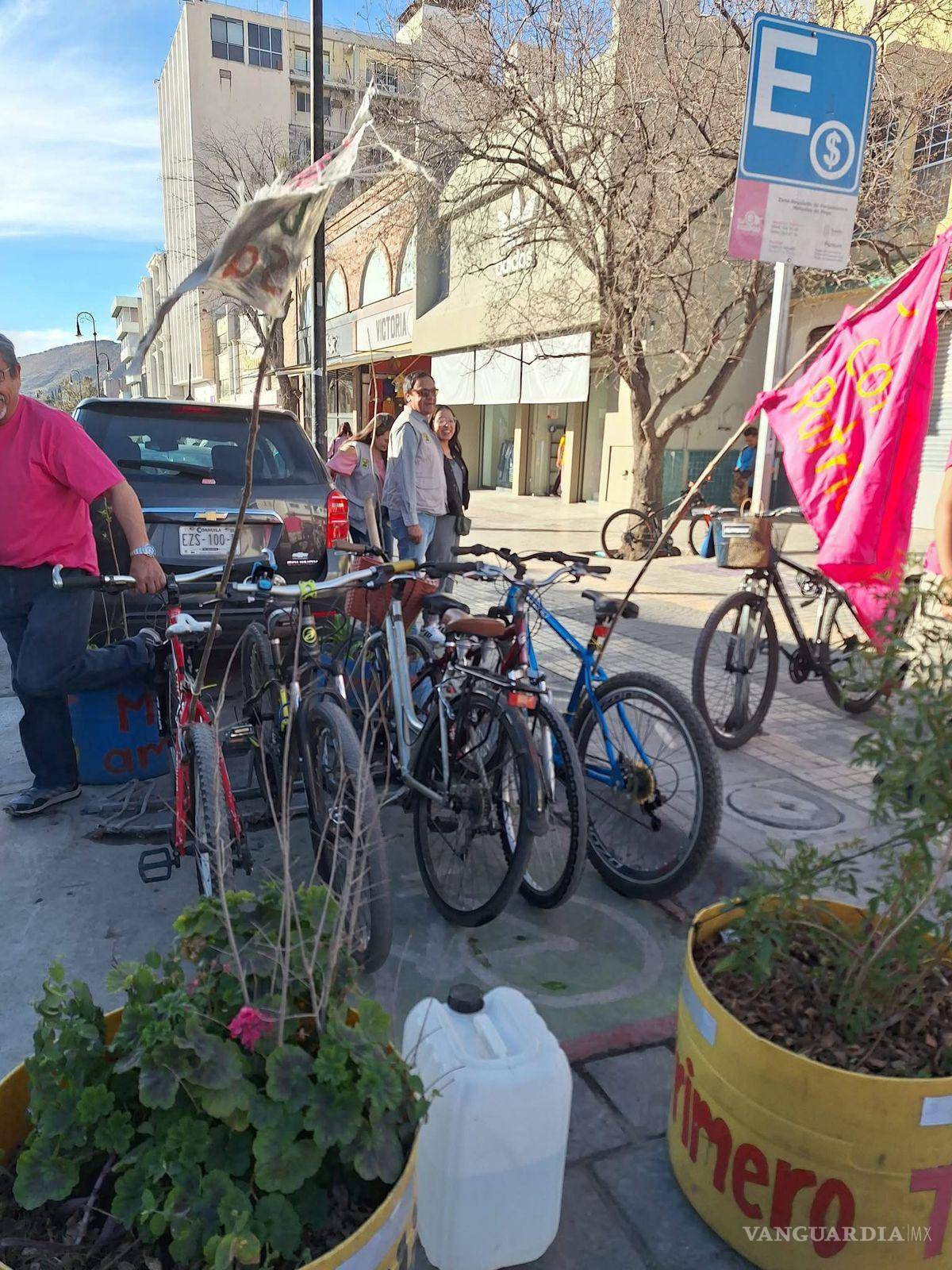 $!El punto de partida de la rodada fue en la esquina de Manuel Acuña y Victoria.