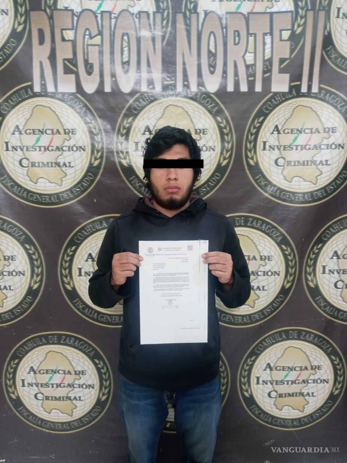 $!El padre de la menor María Belem fue trasladado al Cereso varonil de Piedras Negras por el delito de feminicidio. AIC Coahuila.