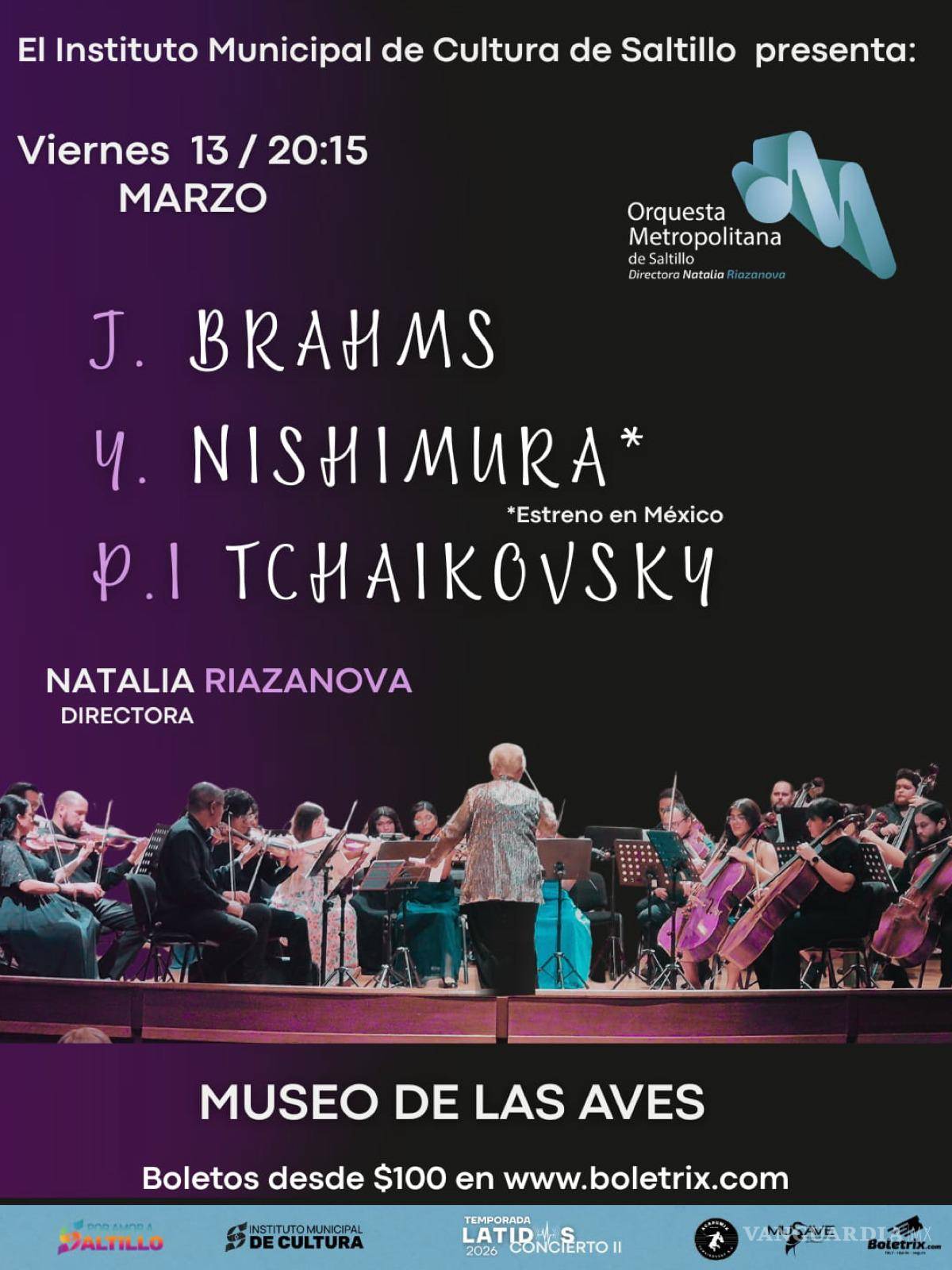 $!Orquesta Metropolitana de Saltillo presentará ‘Latidos’, segundo concierto de la temporada