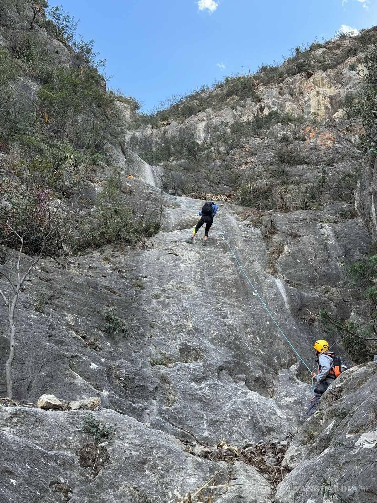 $!La Sierra de Zapalinamé ofrece rutas impresionantes para senderismo y rápel, pero siempre con la seguridad como prioridad.