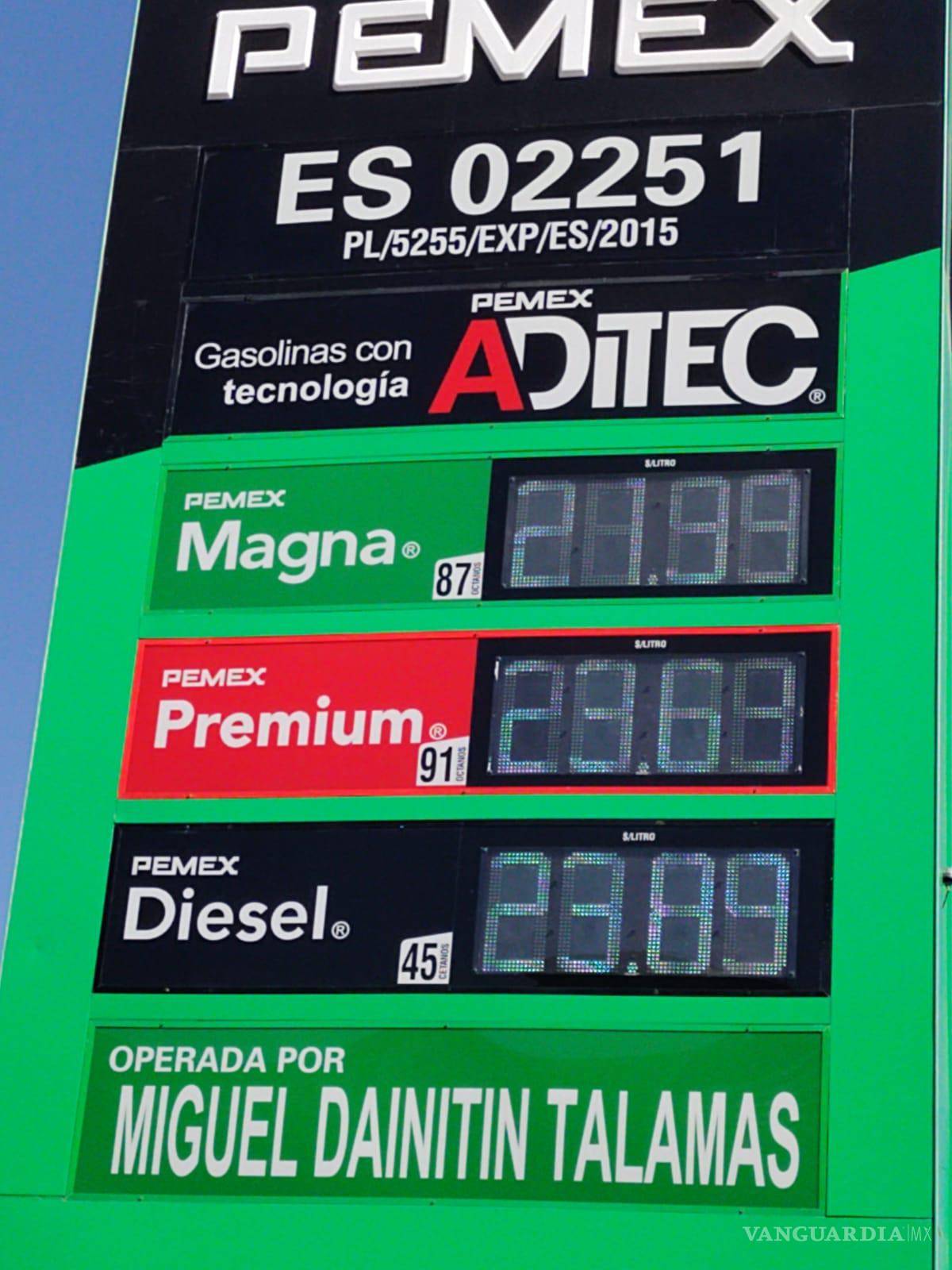 $!Gasolinera Dainitin del bulevar Valdés Sánchez.