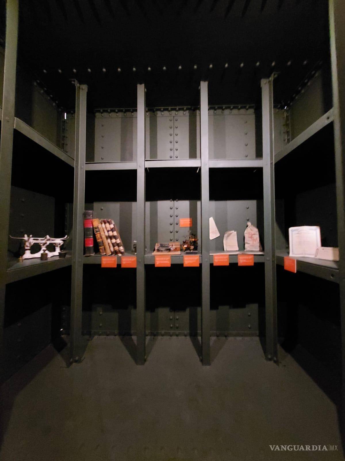 $!Interior del museo del Banco Purcell, en la calle Miguel Hidalgo.