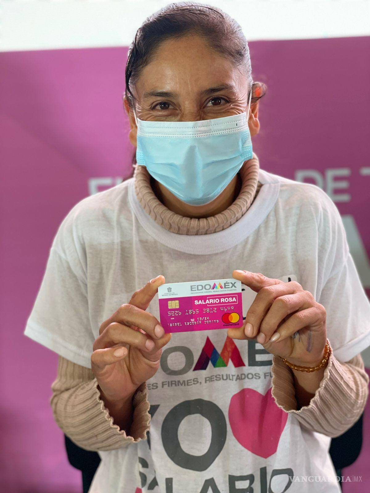 $!Entregan más de 6 mil tarjetas de “Salario Rosa” a mujeres en Villa de Allende