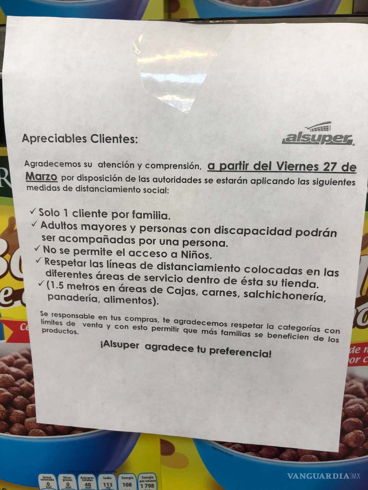 $!Así es hacer el súper en tiempos de coronavirus