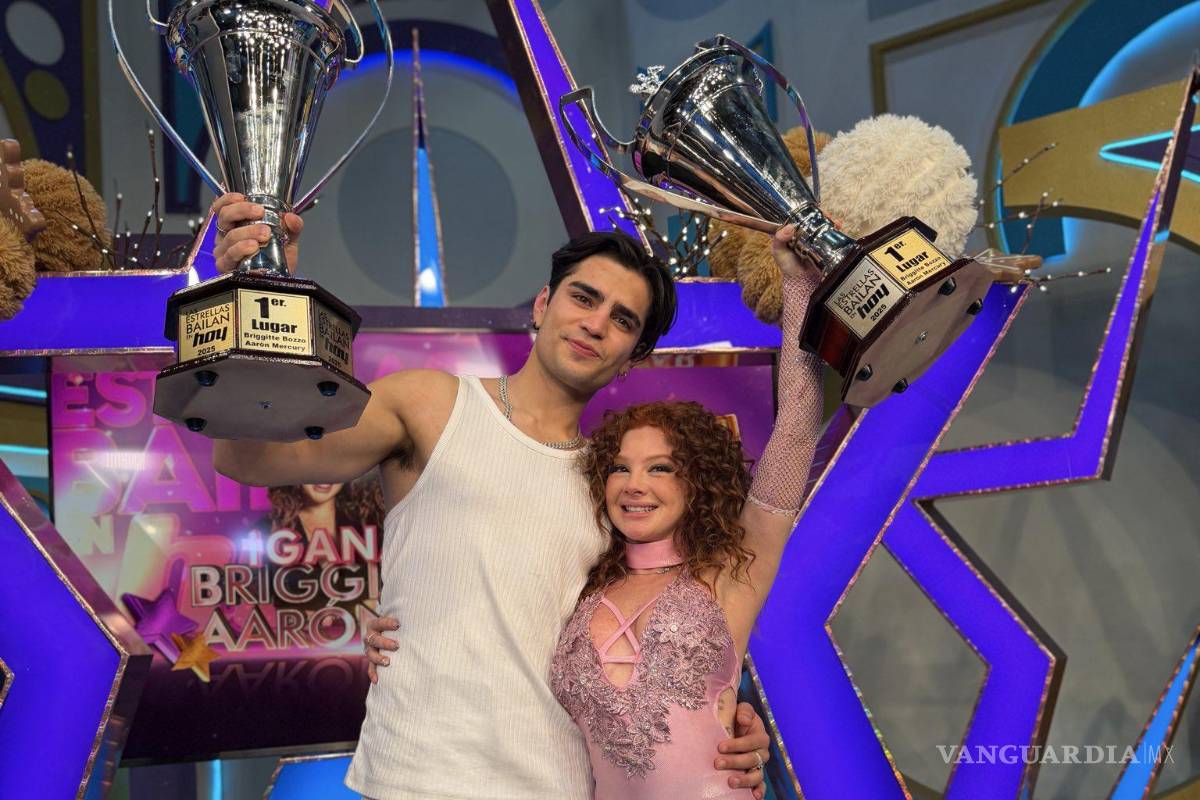 ¿Se veía venir? Ganan Aarón Mercury y Briggitte Bozzo el reality ‘Las Estrellas Bailan en Hoy’